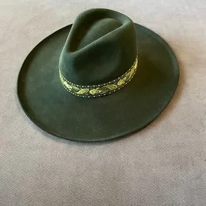 Lack Of Color | Accessories | Green Flat Brimmed Hat Lack Of  display picture 3